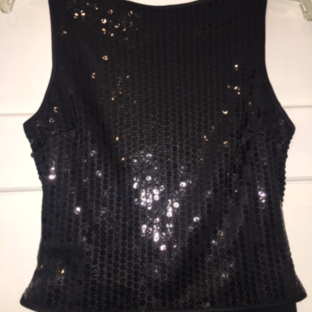 Black long evening gown